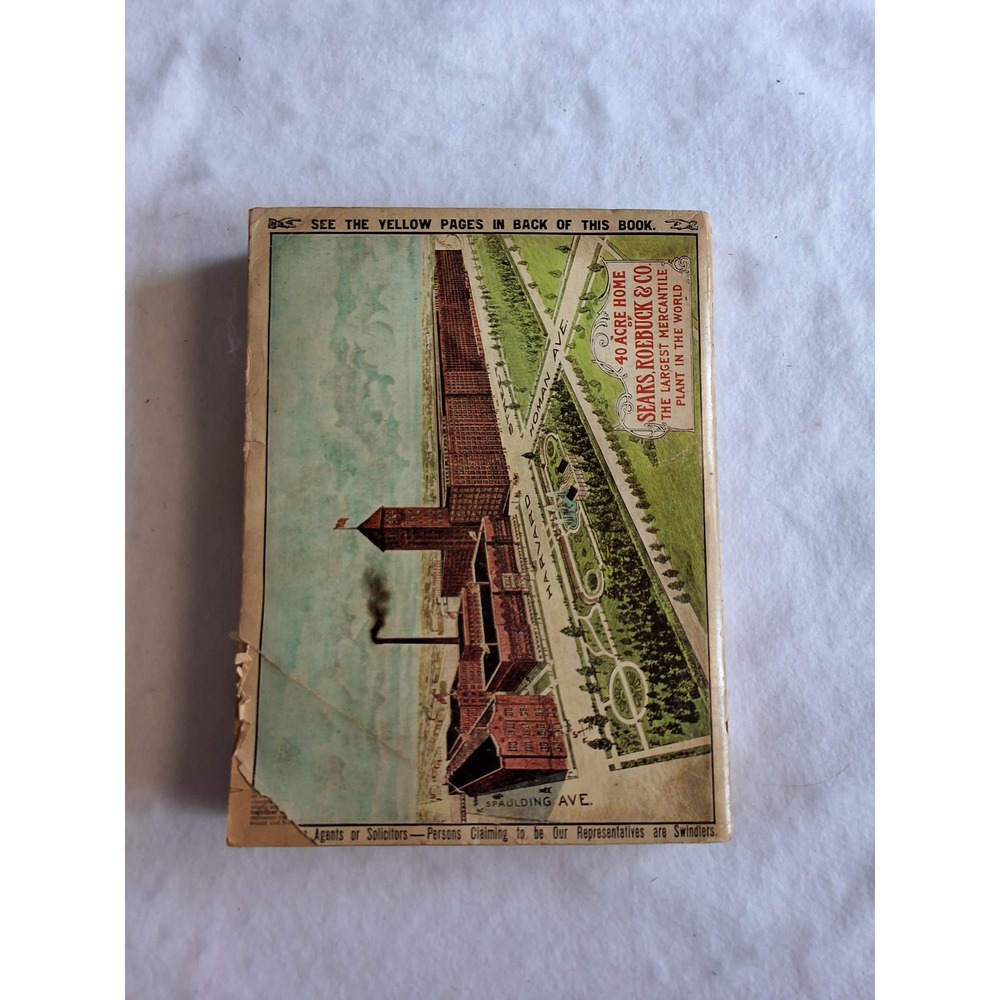Vintage 1908 Sears Roebuck Catalogue No 117 Great Price Maker 1969 Replica Book - Picture 2 of 9